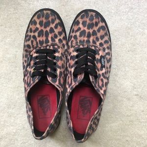Cheetah Print Vans